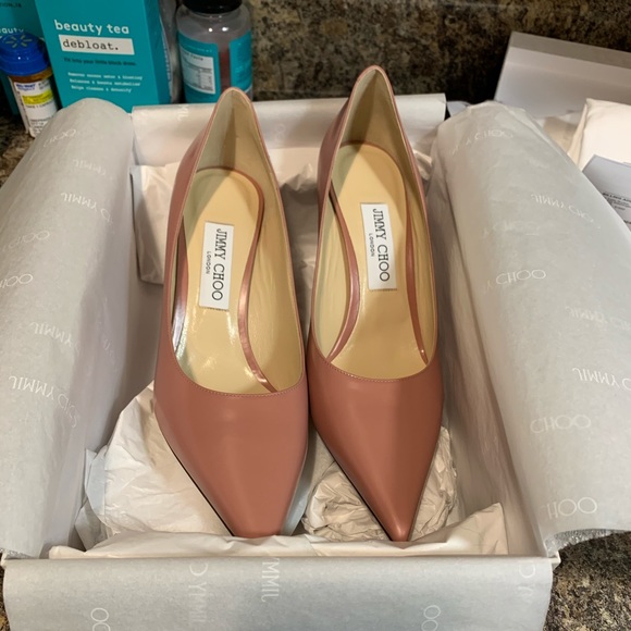 Jimmy Choo Love 85 Blush Heel - Picture 3 of 3